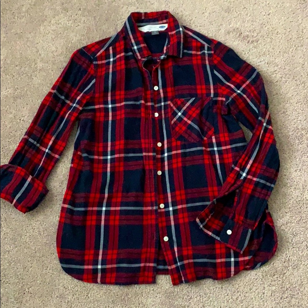 Old Navy Womens size M cotton flannel